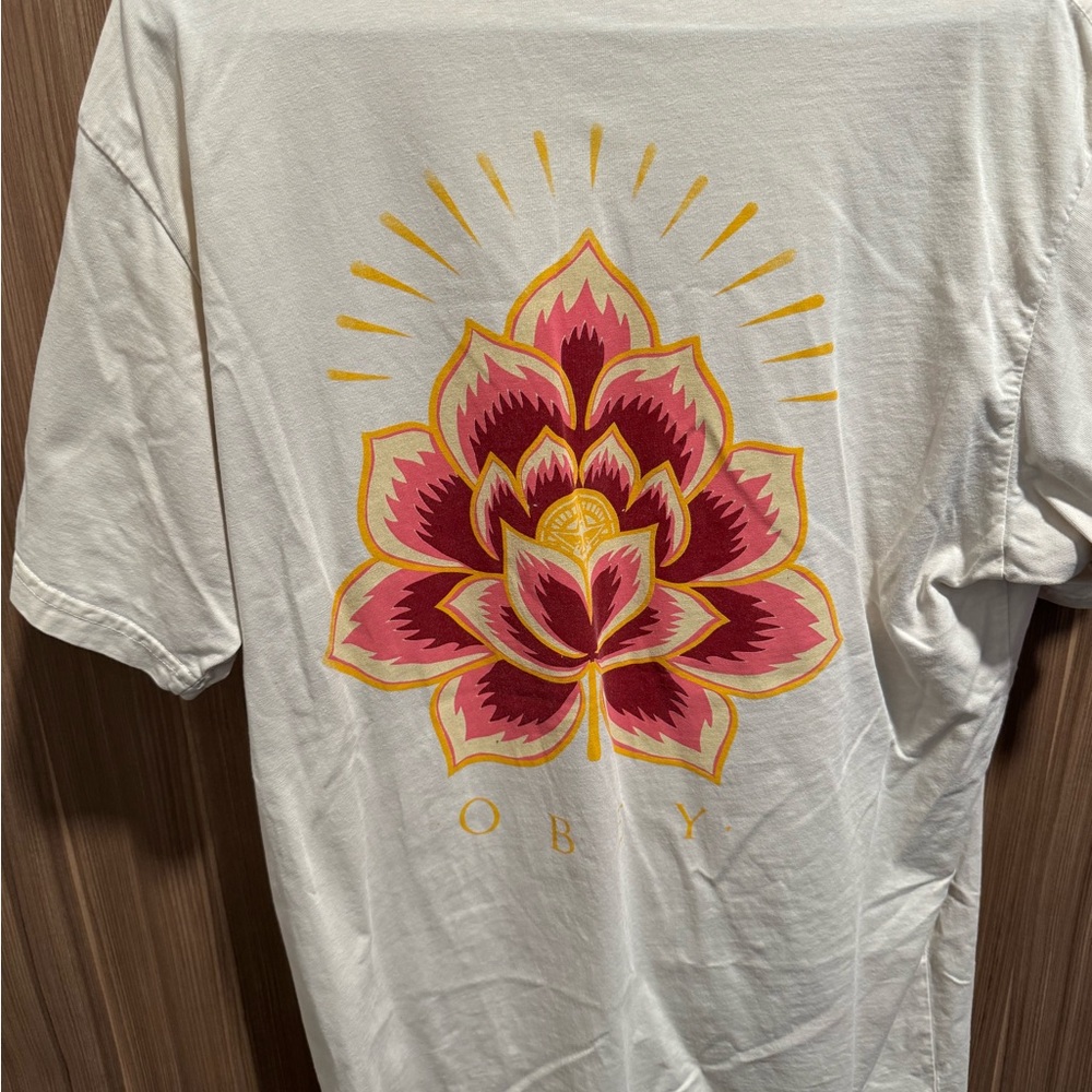 Obey Lotus Flower Shirt